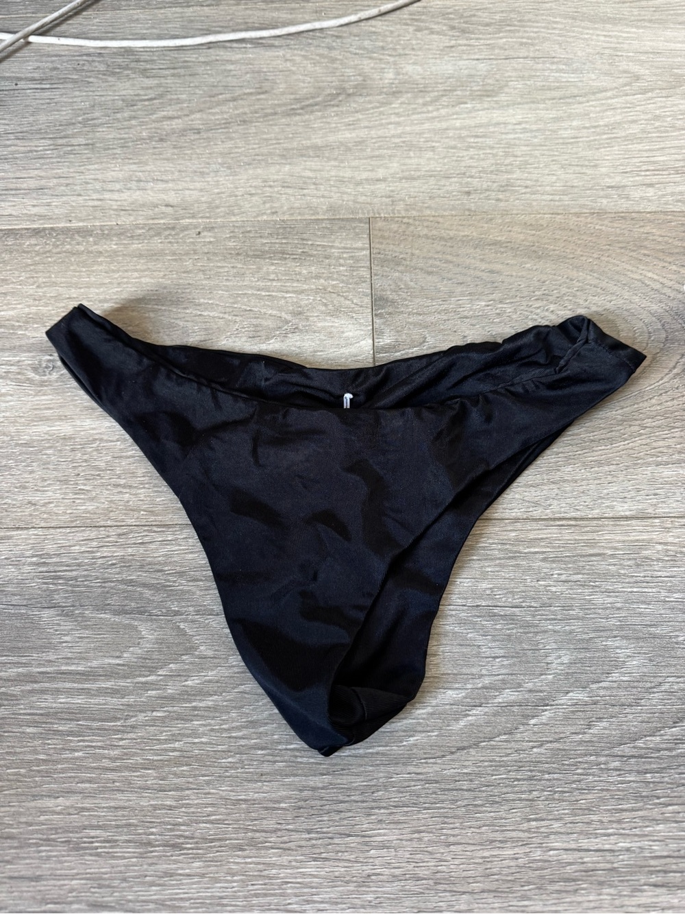 Women's Black Swim Bikini Bottom
